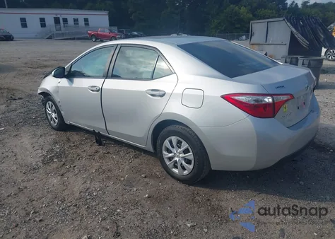2016 Toyota Corolla L z USA, uszkodzony, nr VIN 2T1BURHE1GC553371